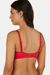 Triumph Padded Wired Medium Coverage T-Shirt Bra - Mars Red — thumbnail 3